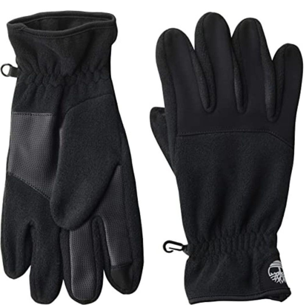 Timberland Men's Performance black Fleece Glove Touchscreen Technology Size S/M